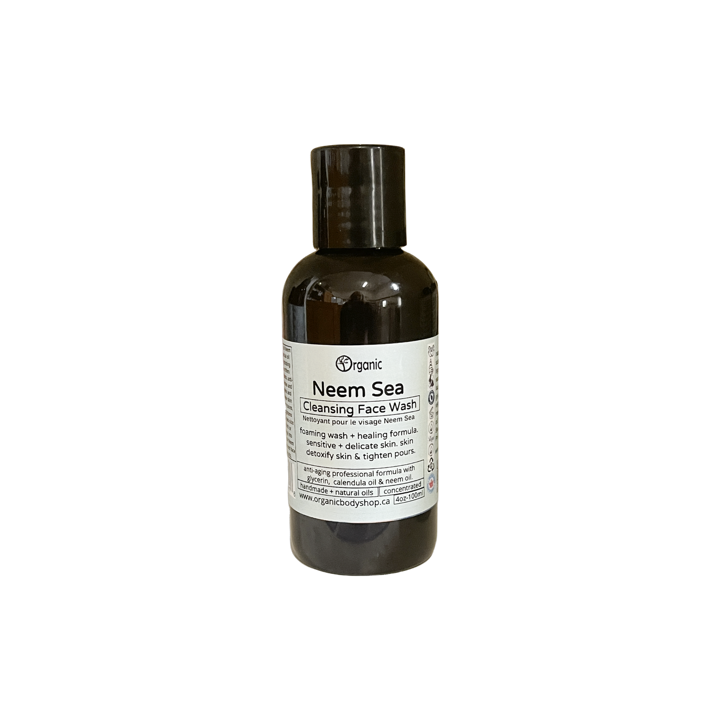 Neem Sea Face Wash. balance+restore sensitive