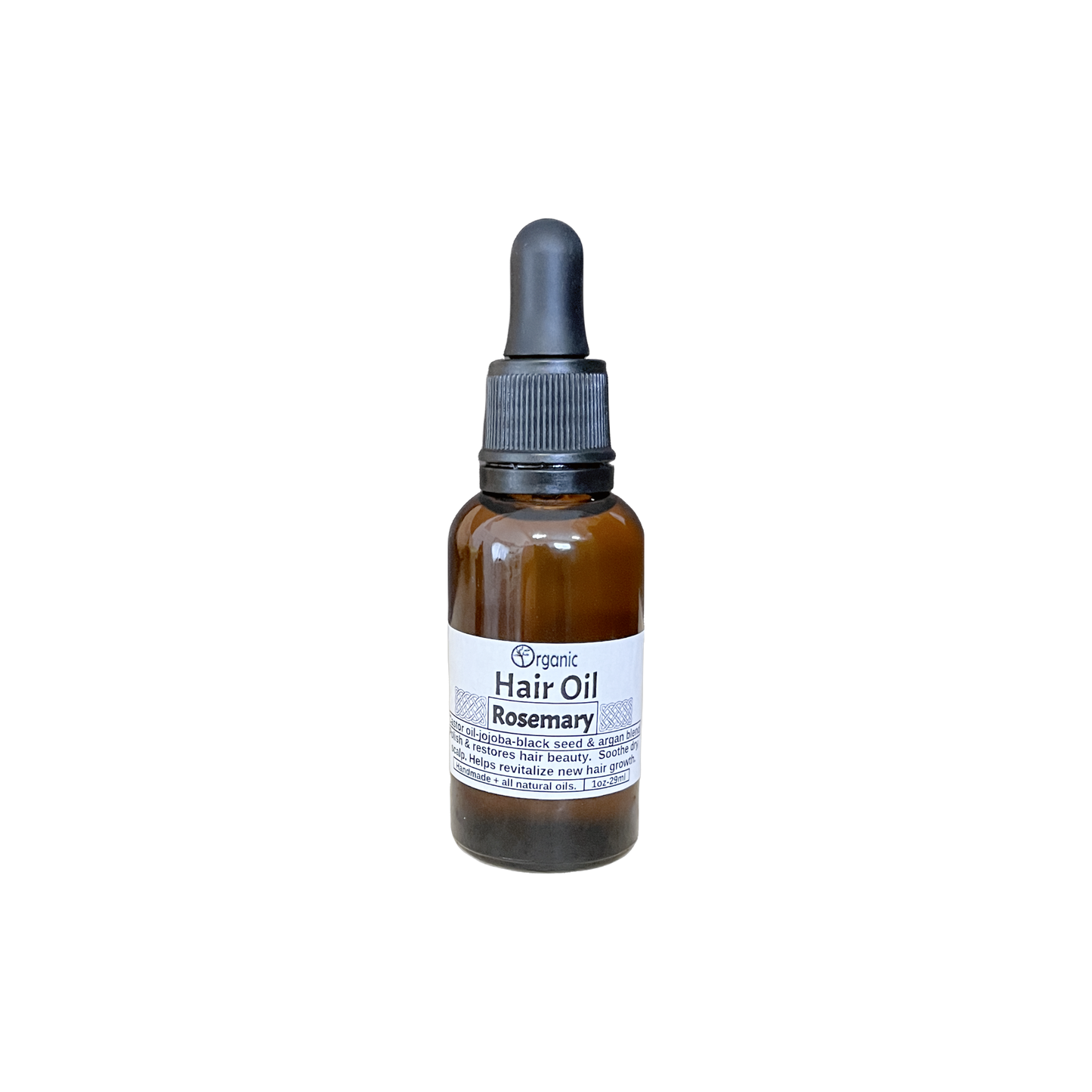 Hair Oil. Rosemary, Argan + Castor oil.
