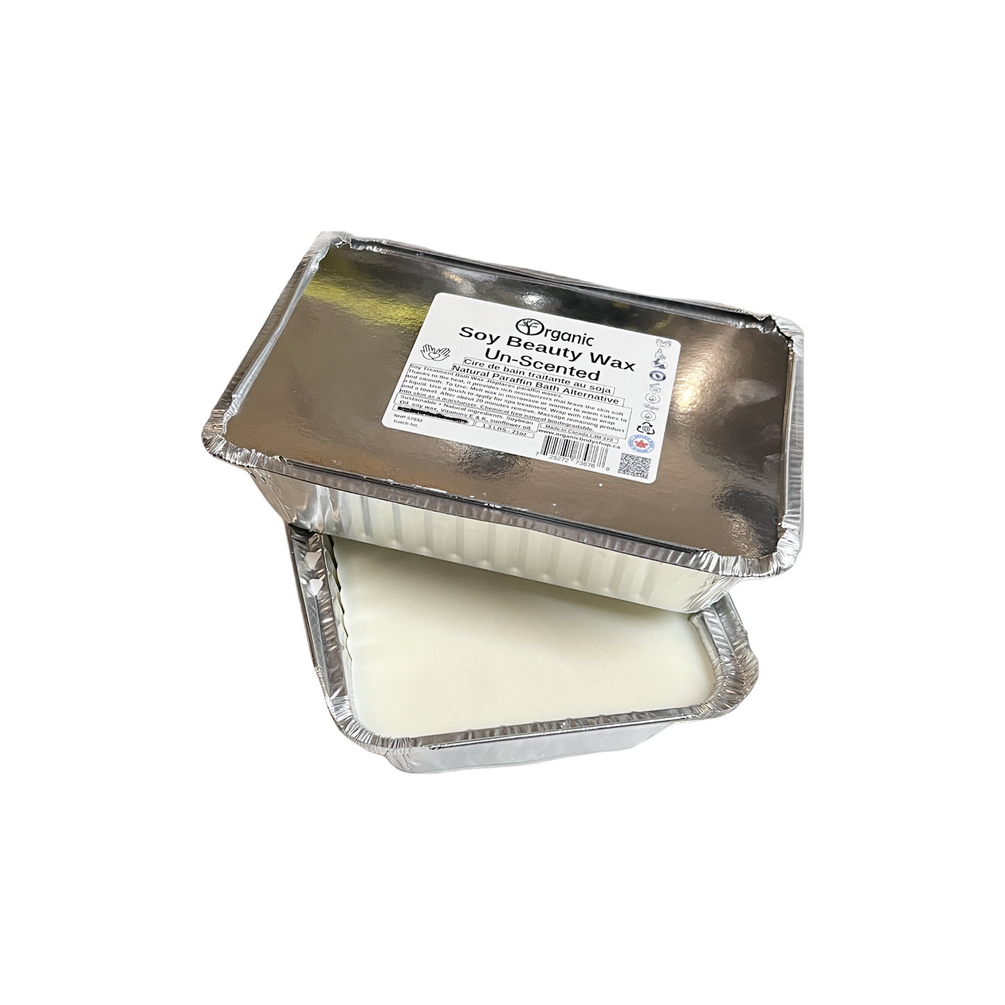 Traitement à la cire de soja. Sans parfum 1,5 lb