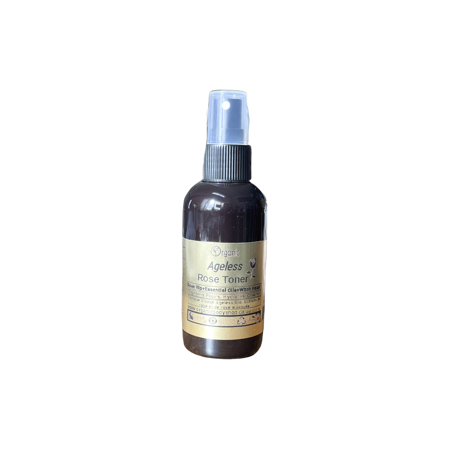 Lotion tonique Ageless Rose. Biologique