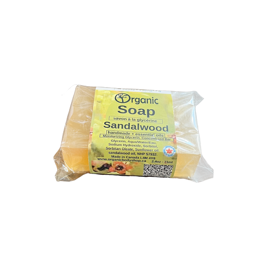 Sandalwood hydrating soap bar 118ml