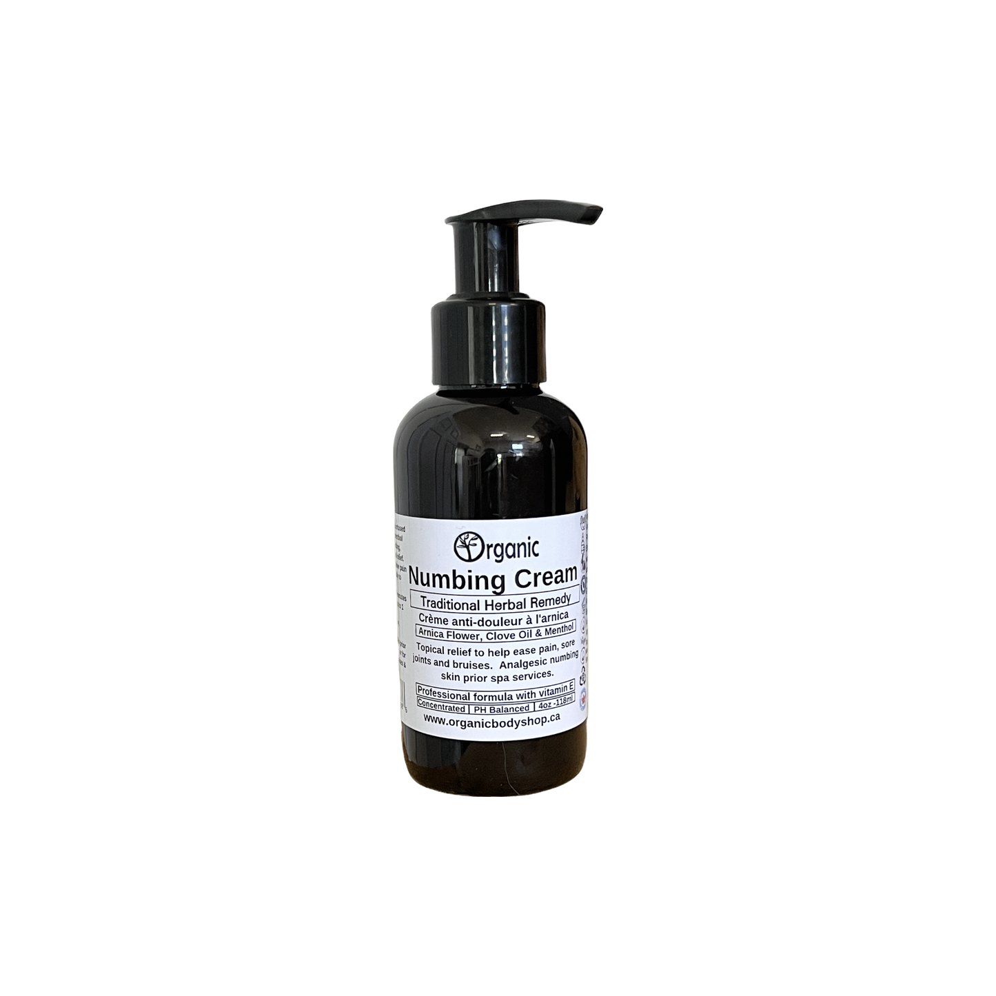 Crème anesthésiante. Analgésique topique pour la peau.