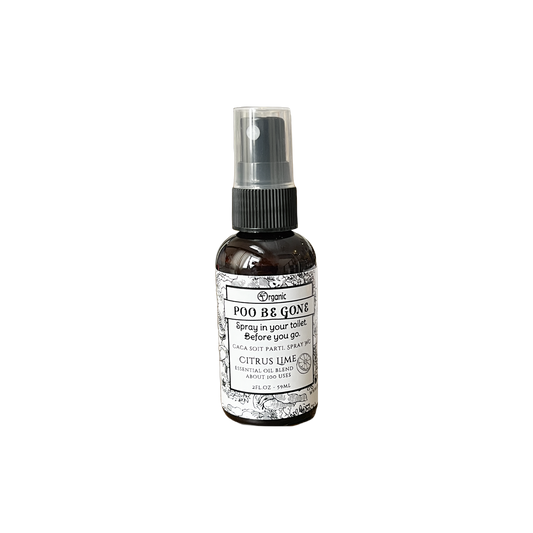 Poo be Gone. Toilet bowl spray