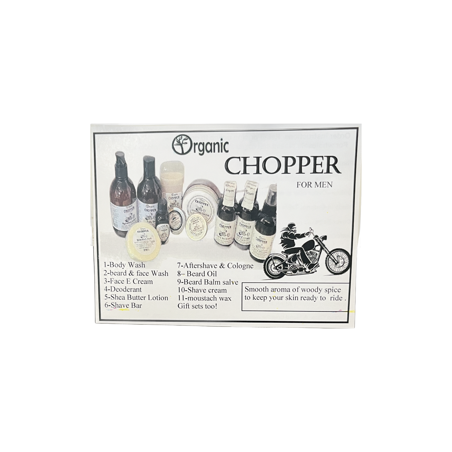 Chopper Men's Beard + Face Wash