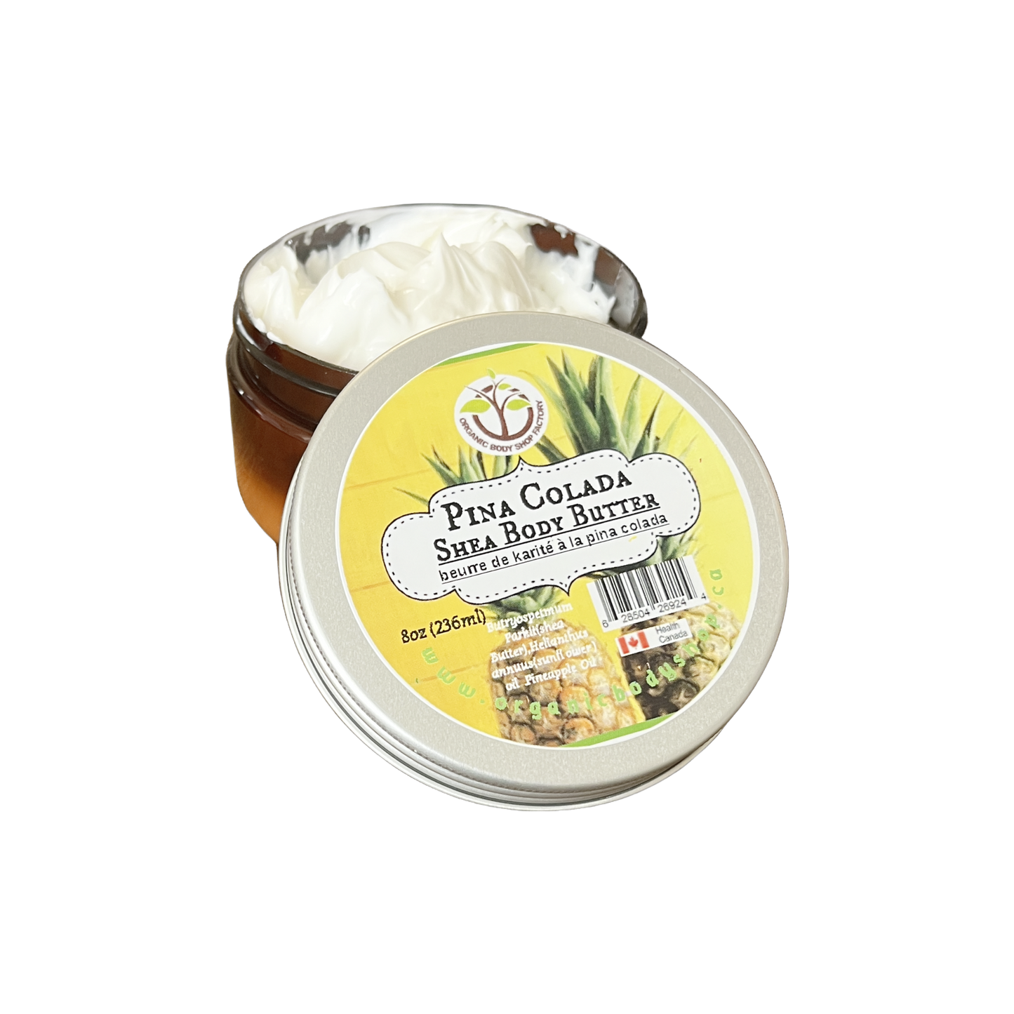 Pina Colada Body Butter. Tropical aroma