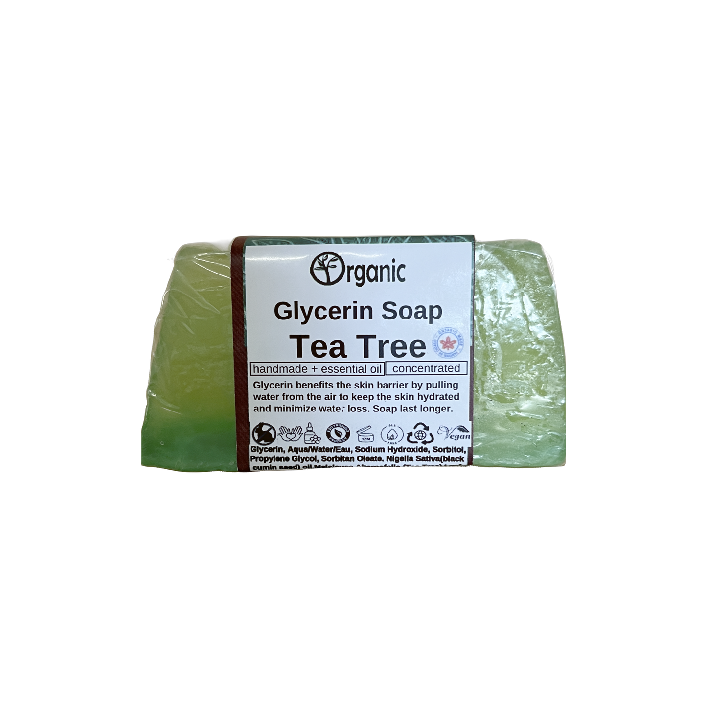 Tea Tree Glycerin Soap bar. 118ml