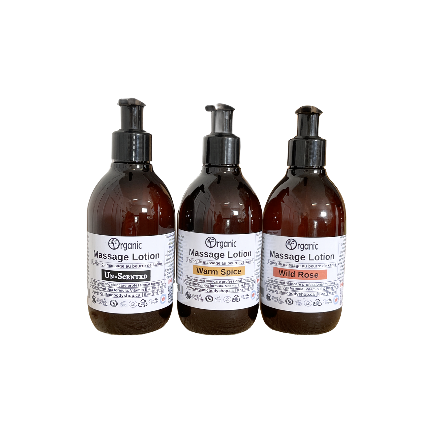 Massage Lotion.Organic.Warm spice. 32oz