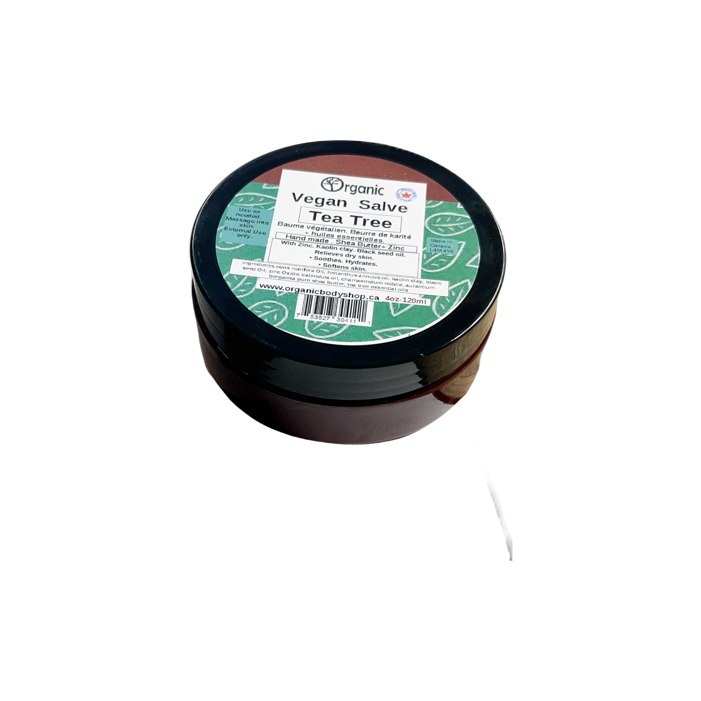 Baume à l'arbre à thé. Végétalien. 4oz