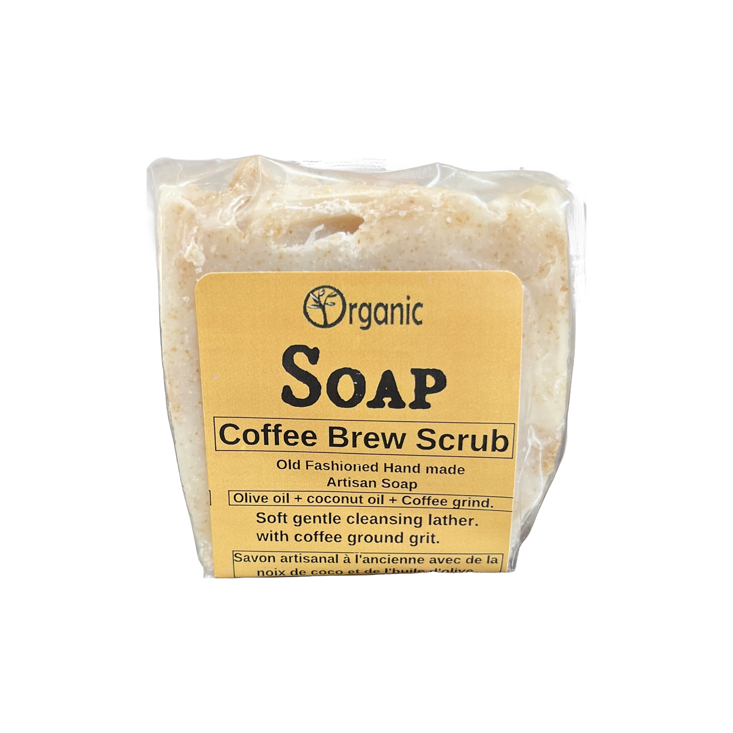 Coffee Brew Scrub Bar 90ml.travel size
