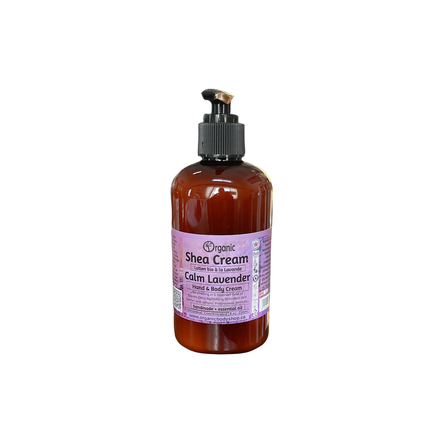 Shea Body Cream-Calm Lavender.