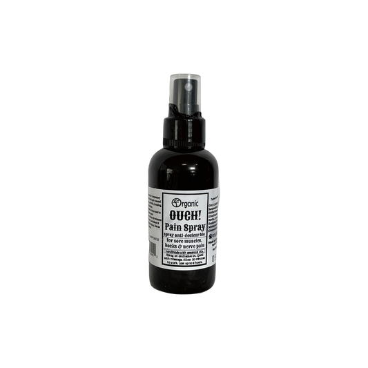 Ouch Liniment Spray. Essential Oil Blend.120ml