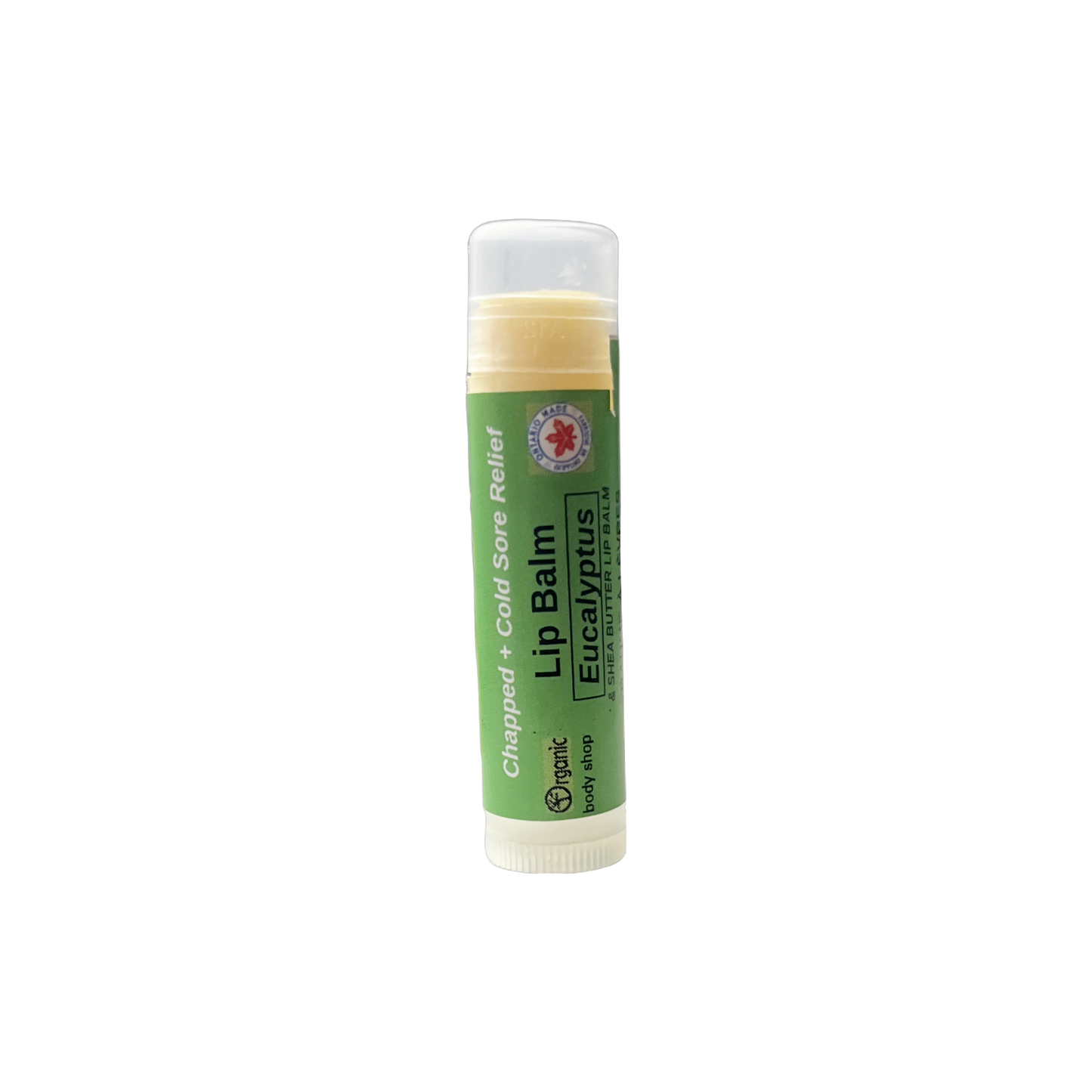 Eucalyptus Lip Balm. chapped+ cold sores.