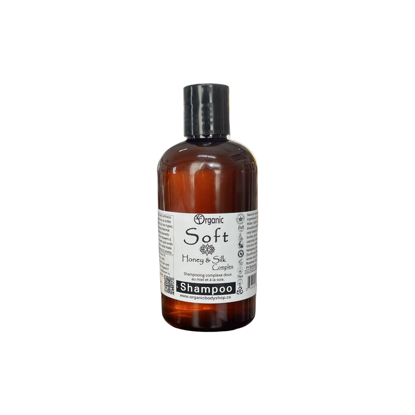 Shampoing doux. Miel et soie bio