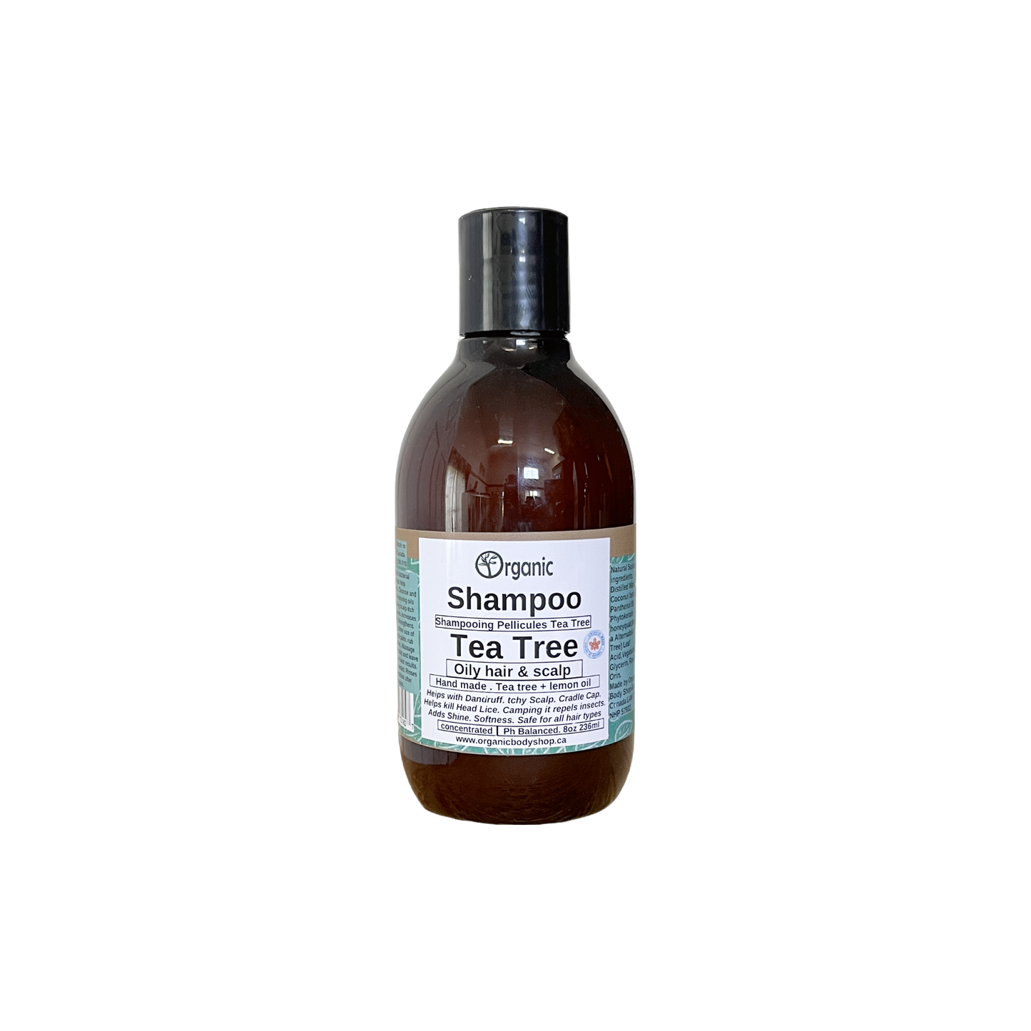 Shampoing à l'arbre à thé.Biologique
