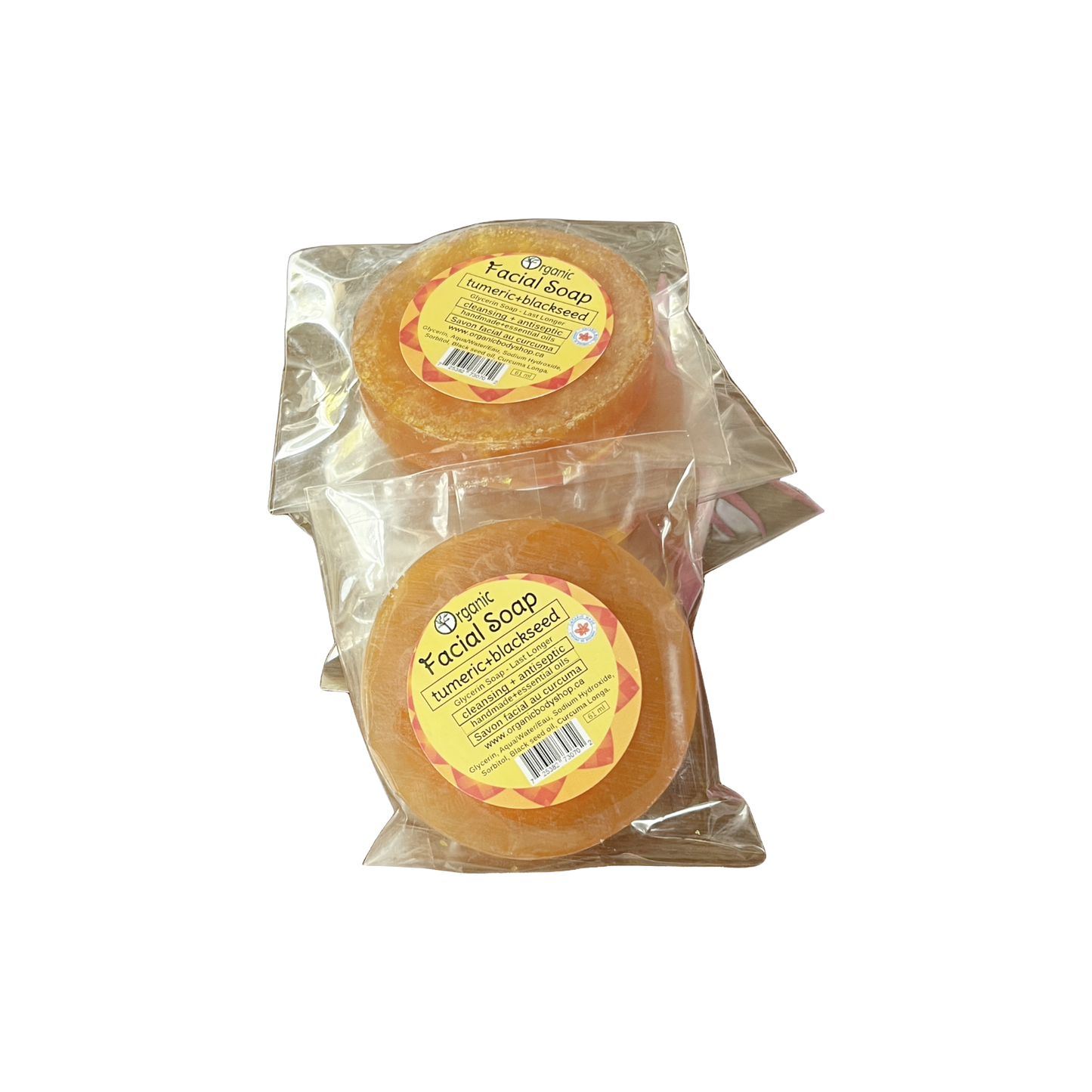 Savon pour le visage au curcuma - formule pour une peau nette