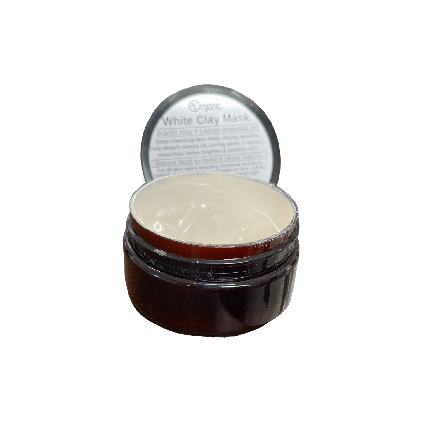 Masque à l'argile blanche