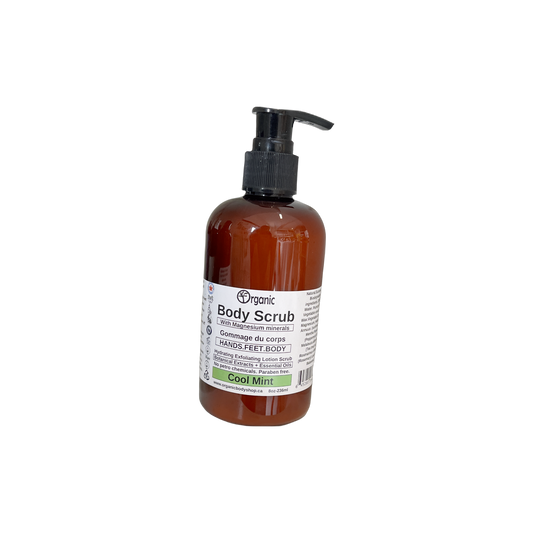 Gommage corporel. Magnésium + Menthe fraîche 32oz
