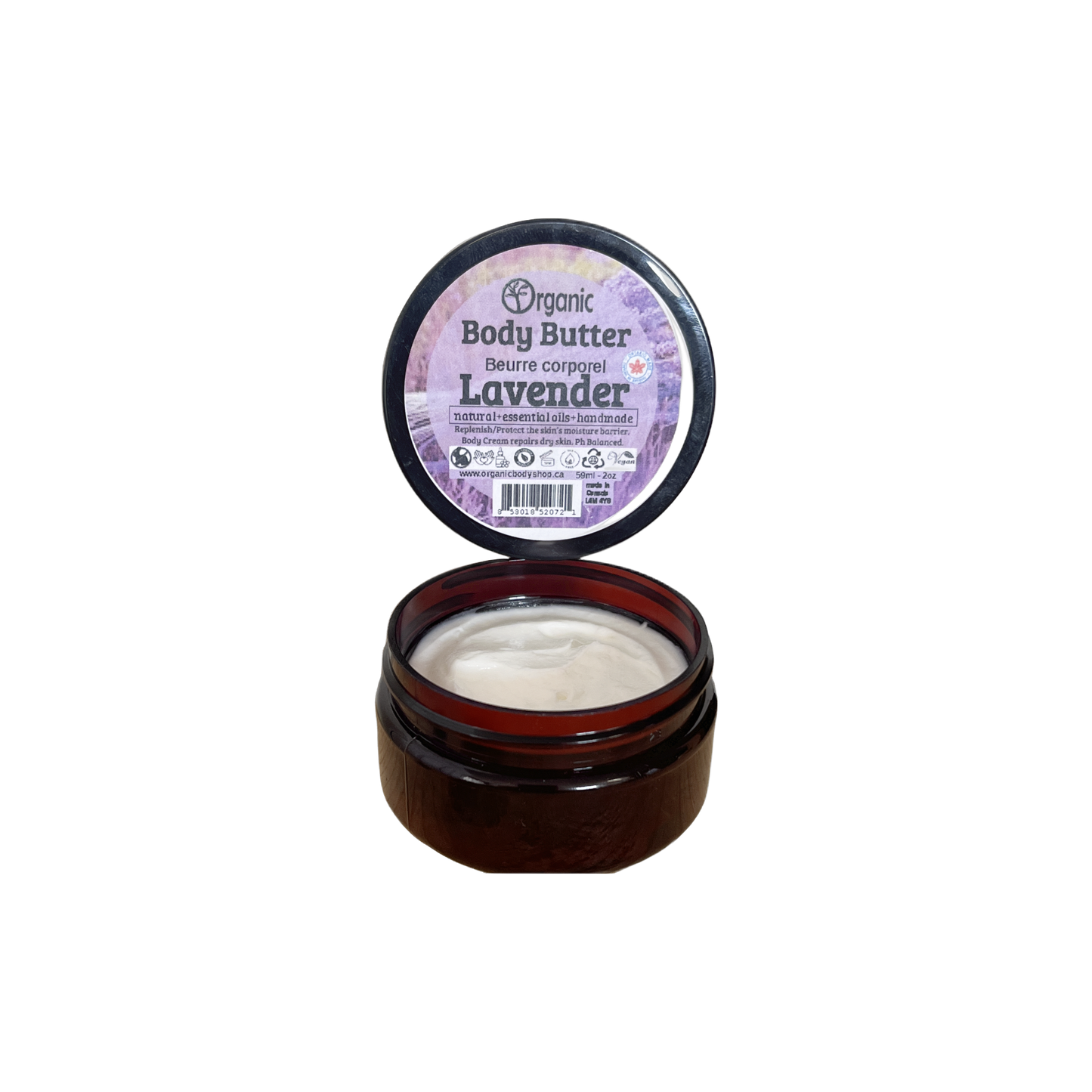 Body Butter. Calm Lavender.8oz