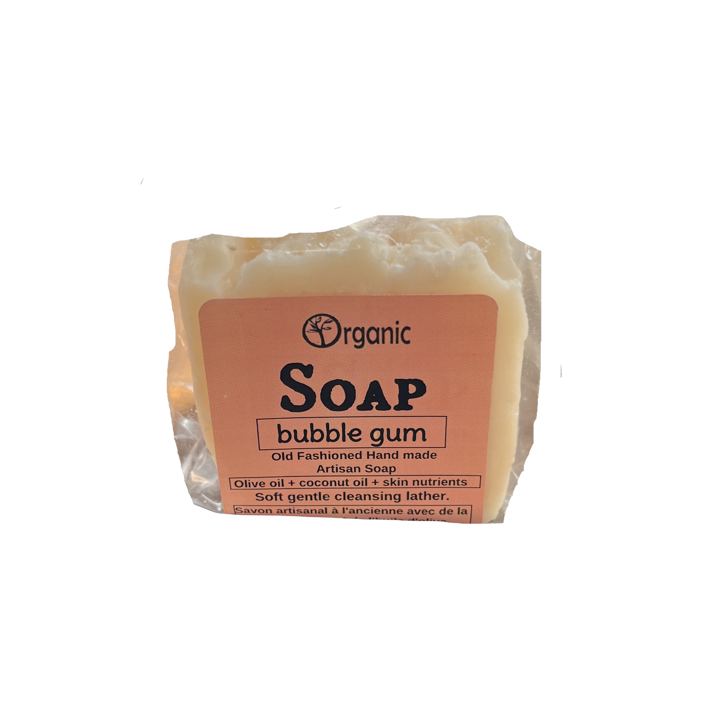 Bubble Gum Artesian Soap Bar. 90ml.