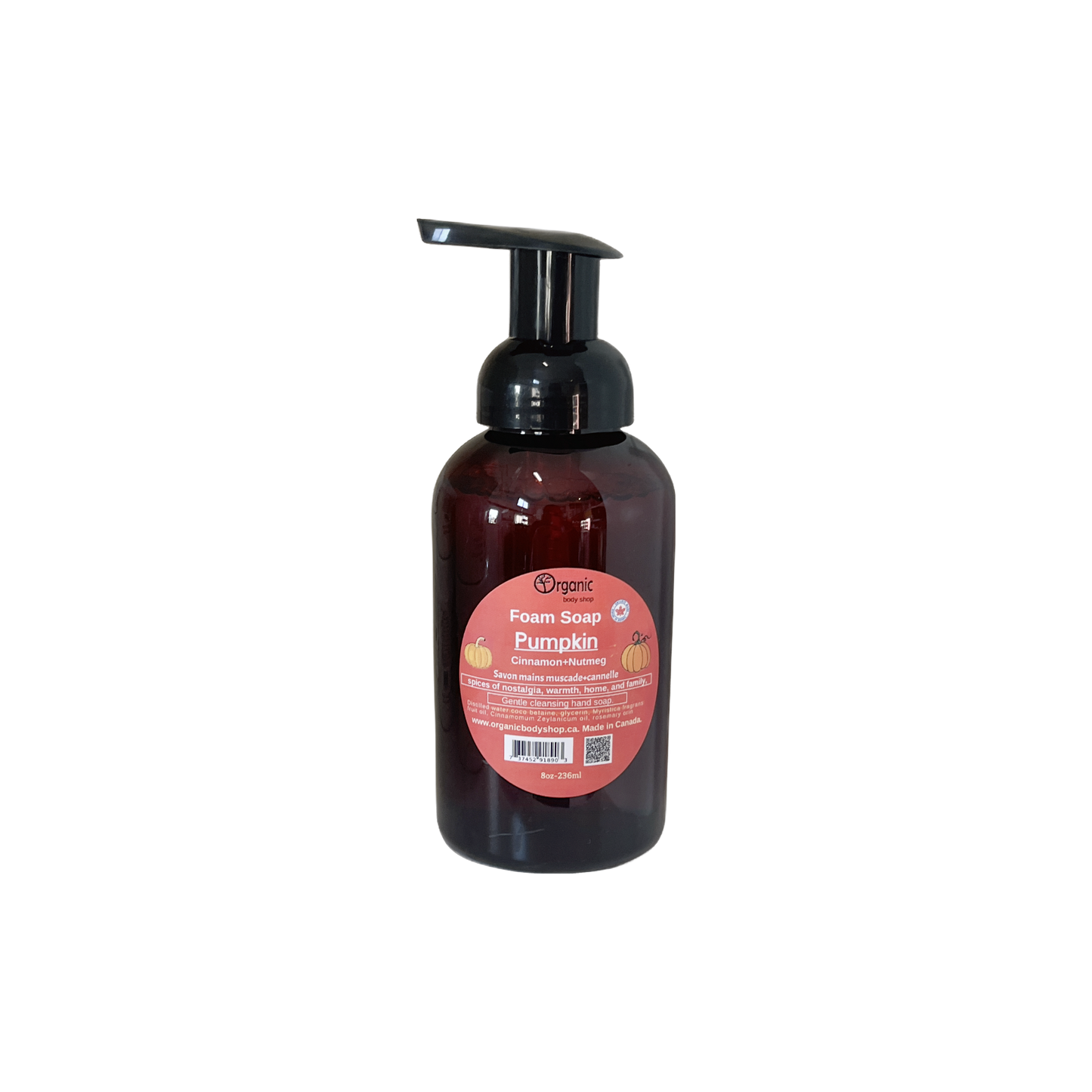 Pumpkin Foam Soap 12oz