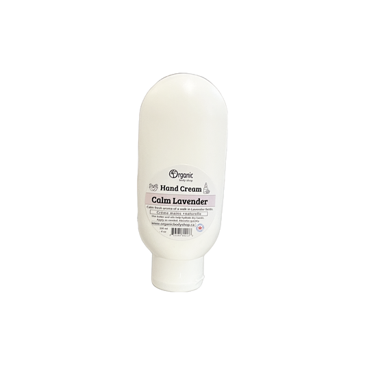 Hand Cream. Shea Butter + Calm Lavender 4oz