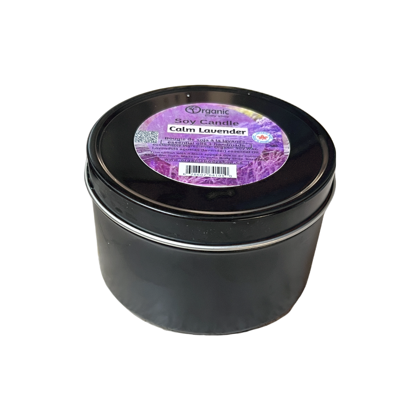 Soy candle. Calm Lavender 8oz