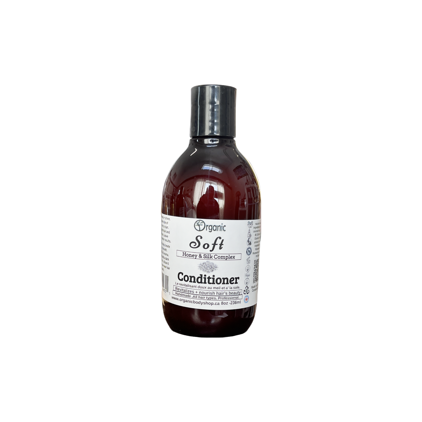 Soft Organic Conditioner. Honey Silk Complex