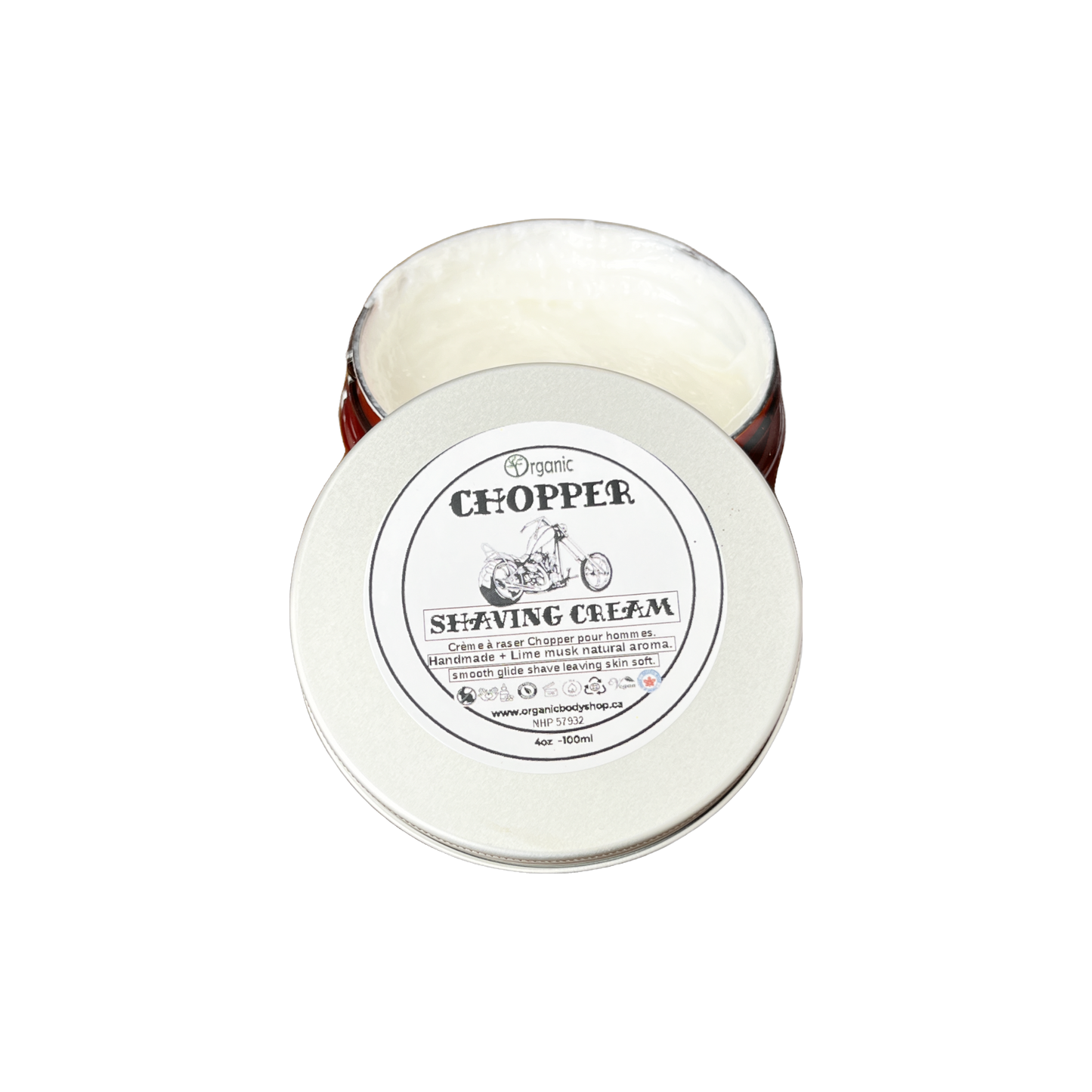 Crème à raser pour hommes Chopper.