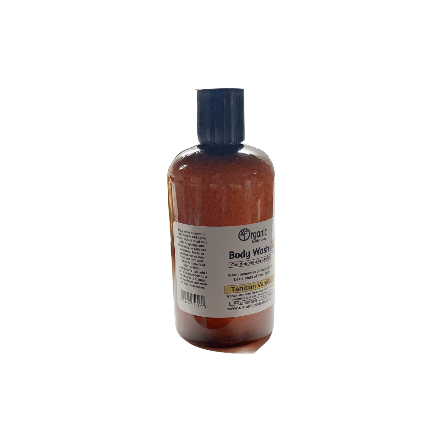Gel douche à la rose + glycérine