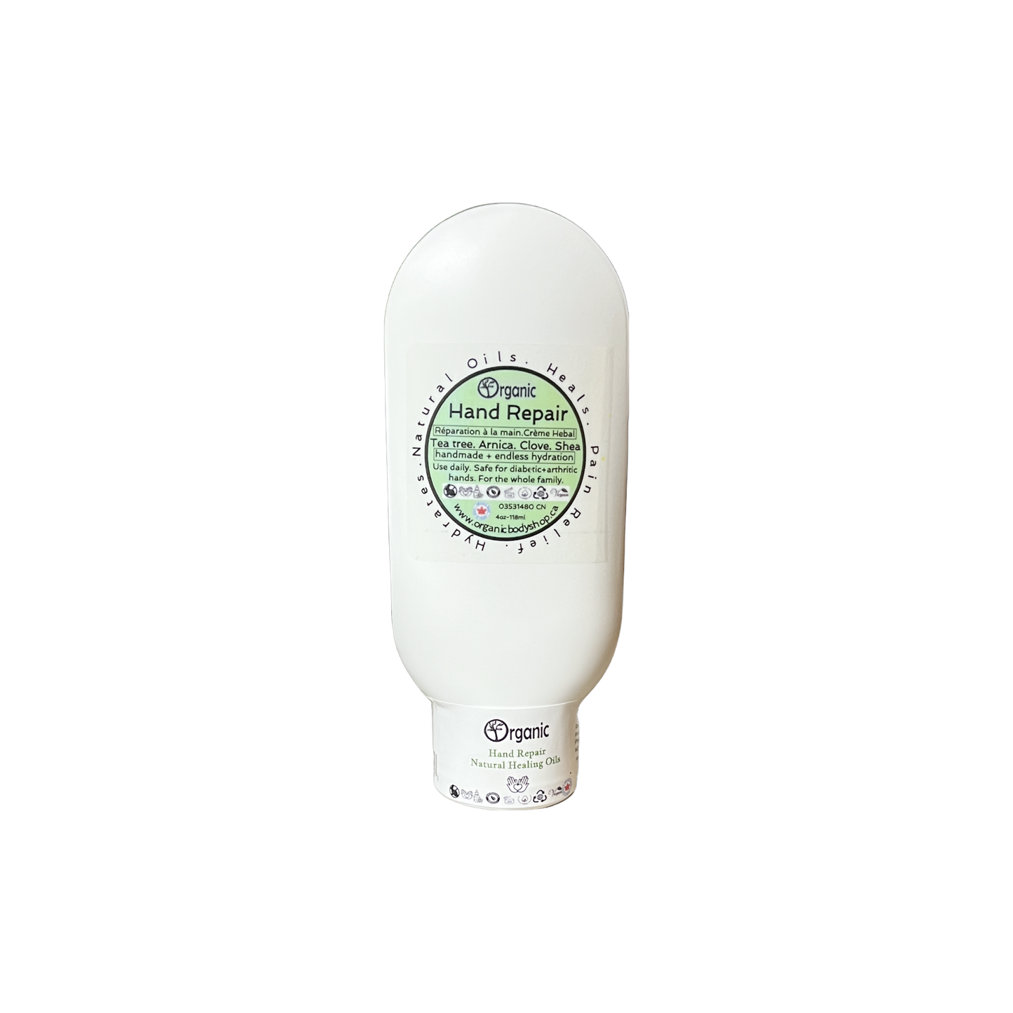 Crème réparatrice pour les mains - remède cicatrisant à base de plantes. 120 ml