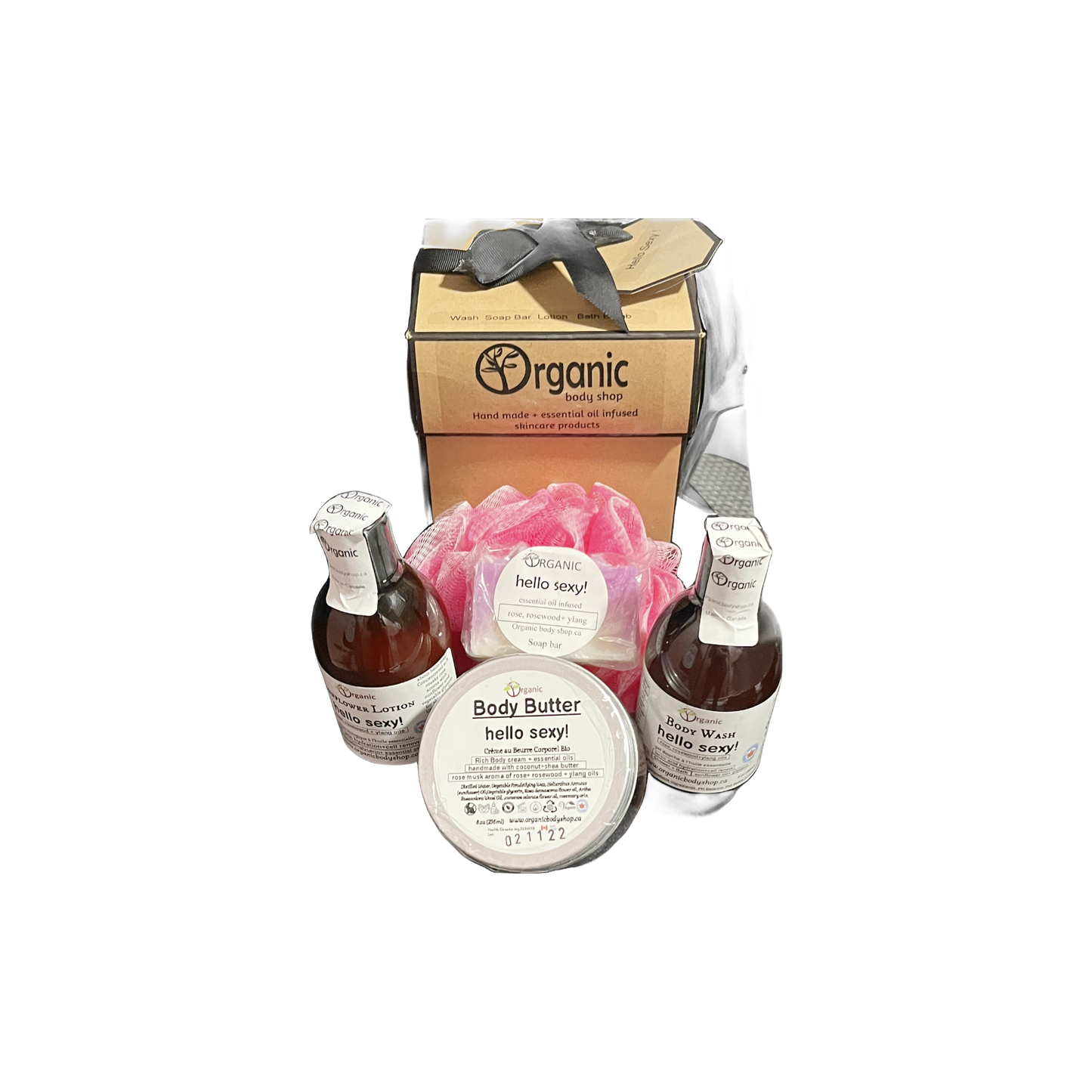 Hello Sexy! gift the alluring aroma of rose and warm spice.