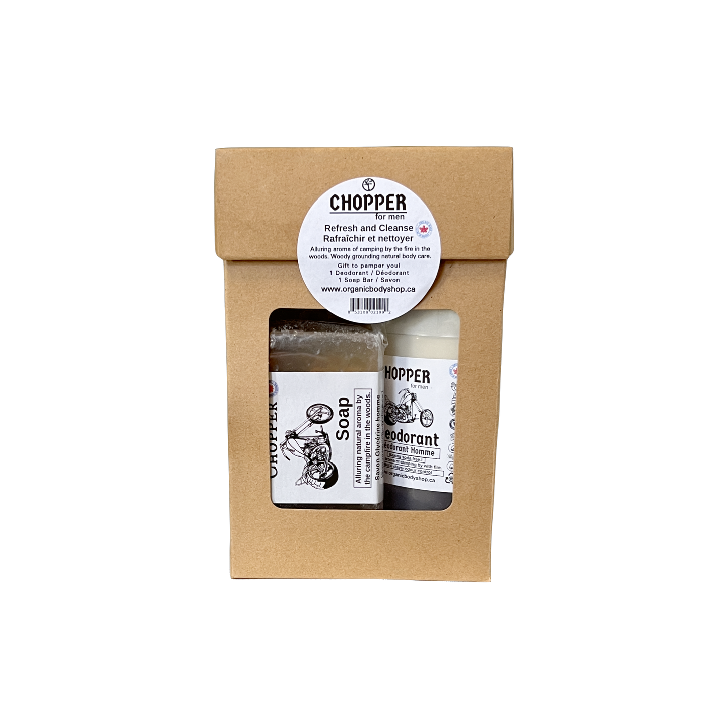 CHOPPER Men's Gift Set . Refresh and Cleanse