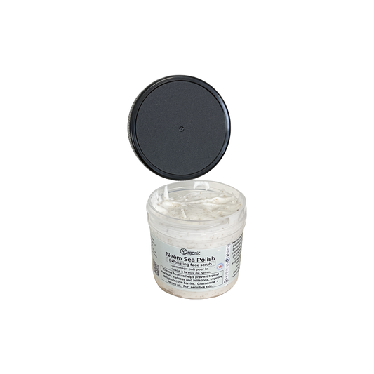 Neem-Sea Face Polish. balance+restore sensitive