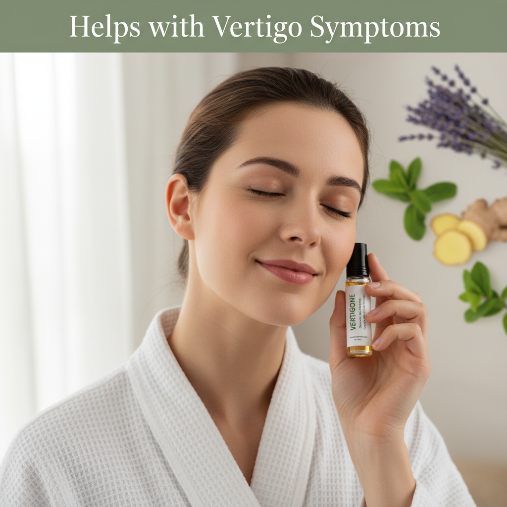 add with lady rolling behind her ears