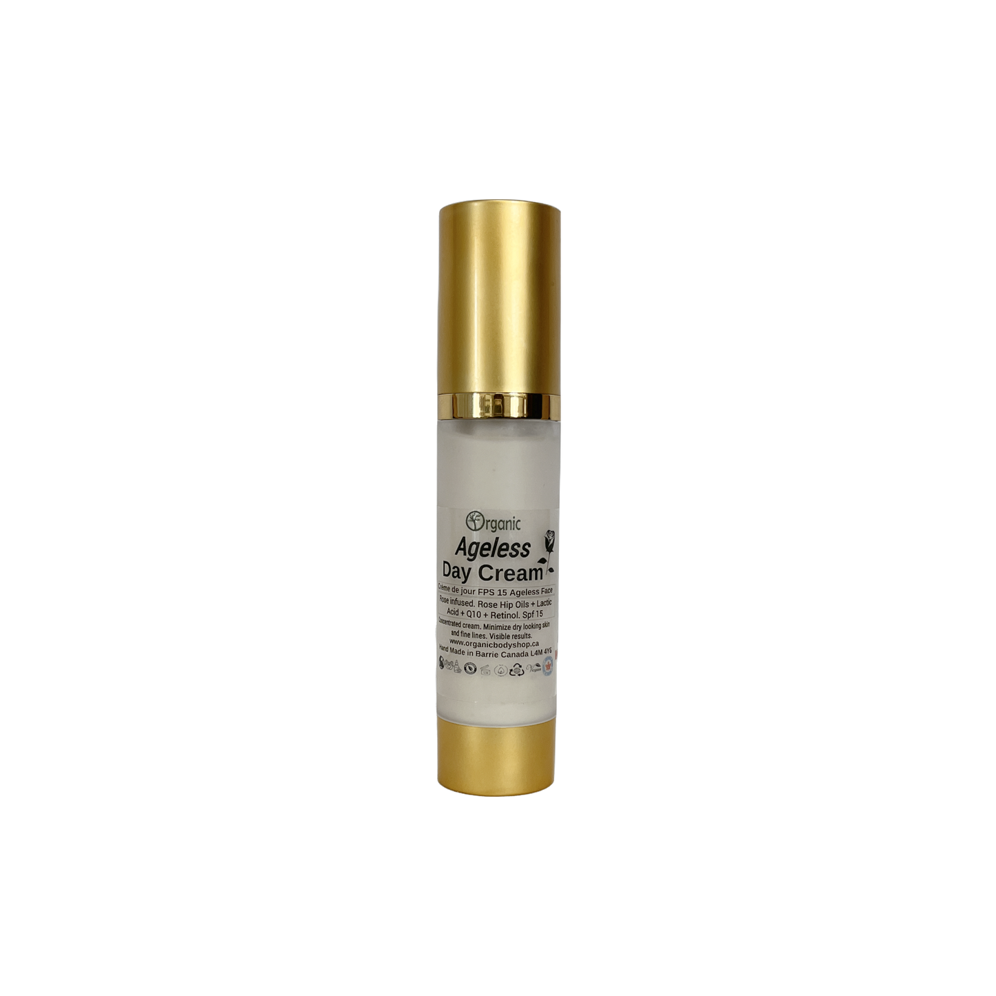Ageless Day Cream. Antiaging. Retinol. Hydrating