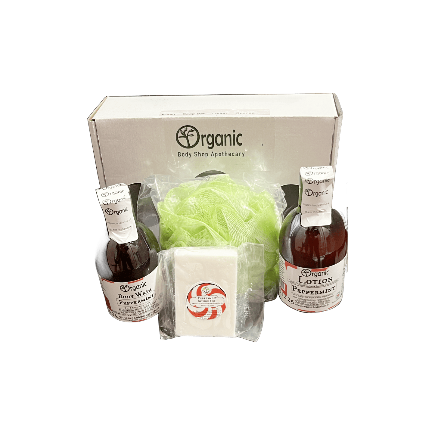 Bath & Body Gift. Cool mint - Organic Body Shop