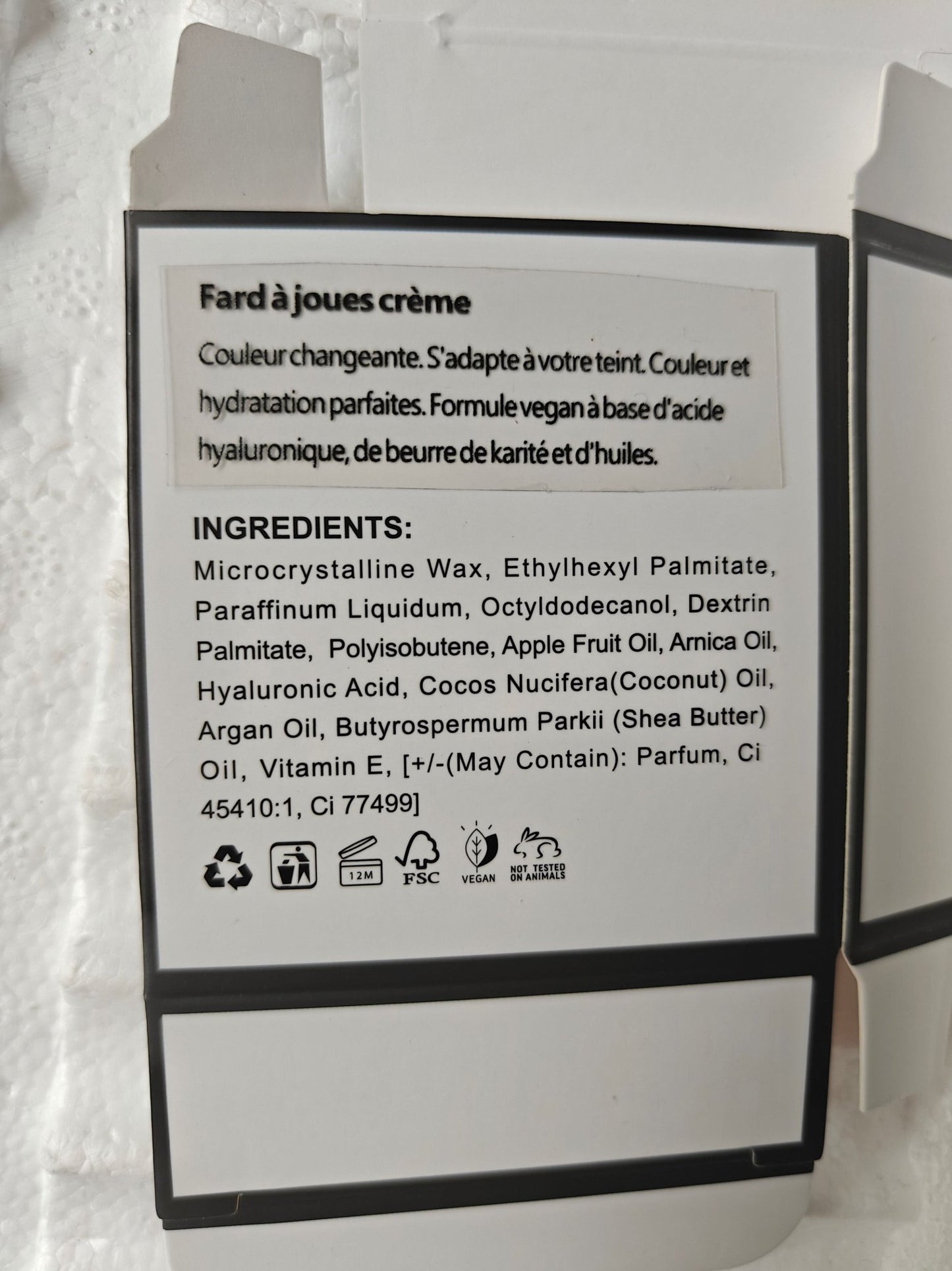 Blush Color Change - pink to pale rose - Organic Body Shop