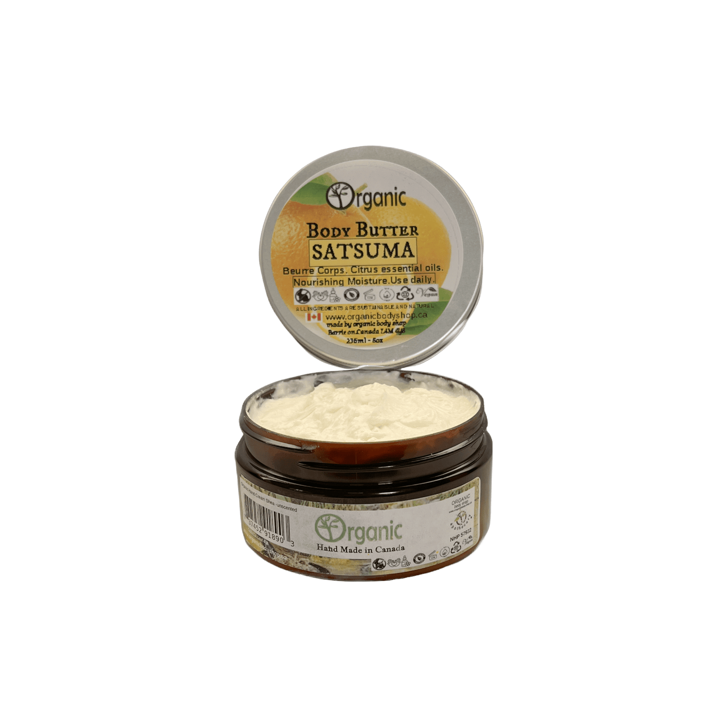 Body Butter. Satsuma. Fruity aroma - Organic Body Shop
