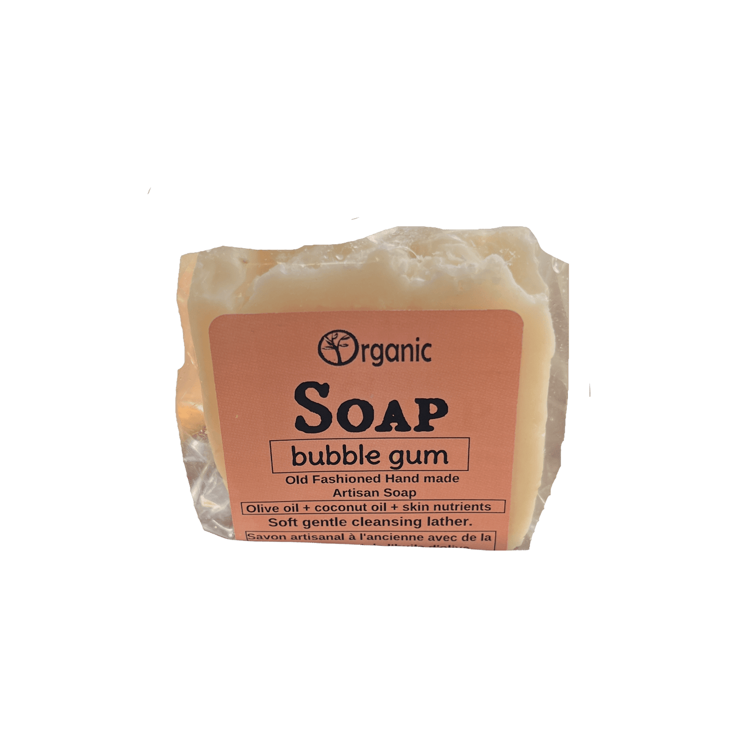 Bubble Gum Artesian Soap Bar. 90ml. - Organic Body Shop