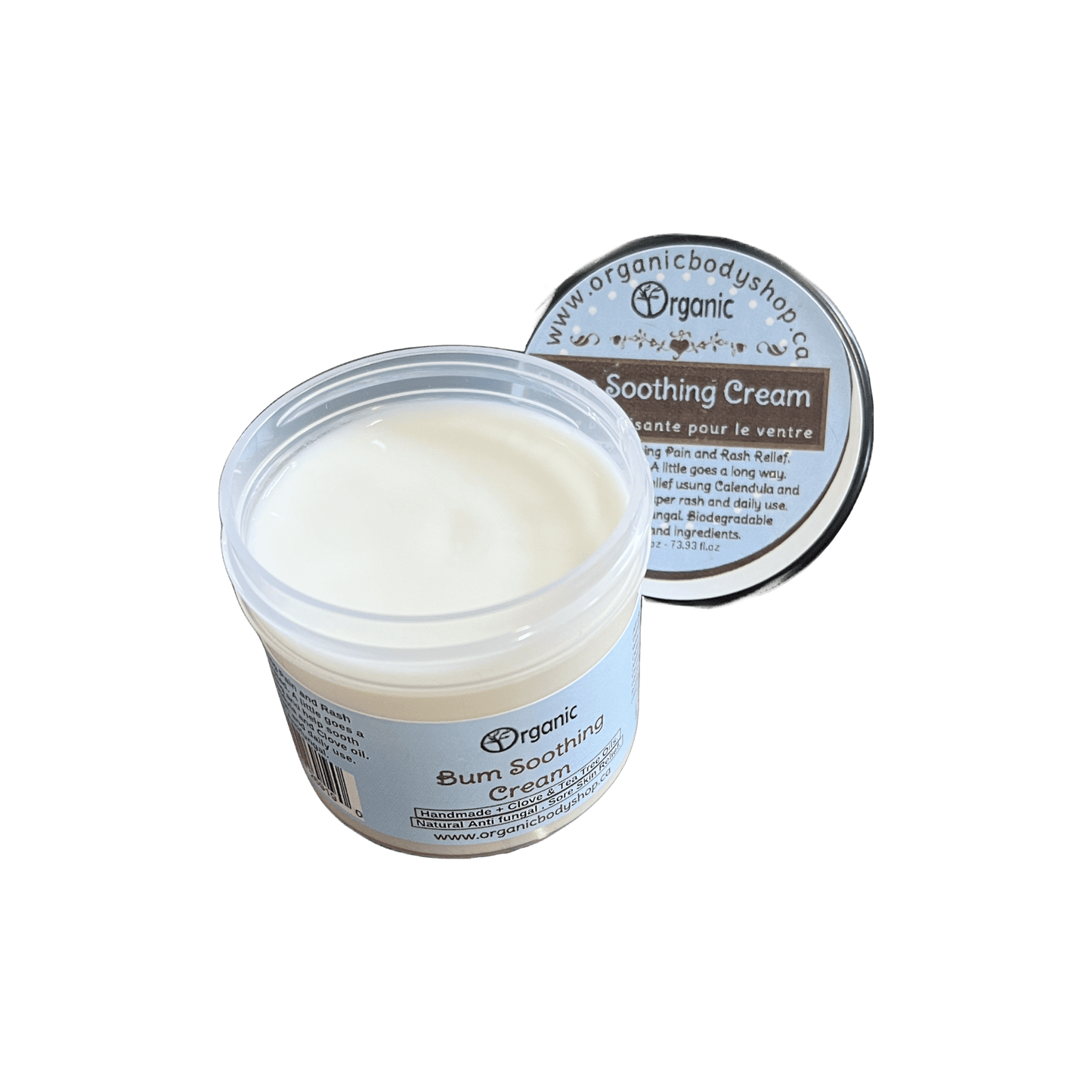 Bum Cream. Soothing Clove+Calendula - Organic Body Shop