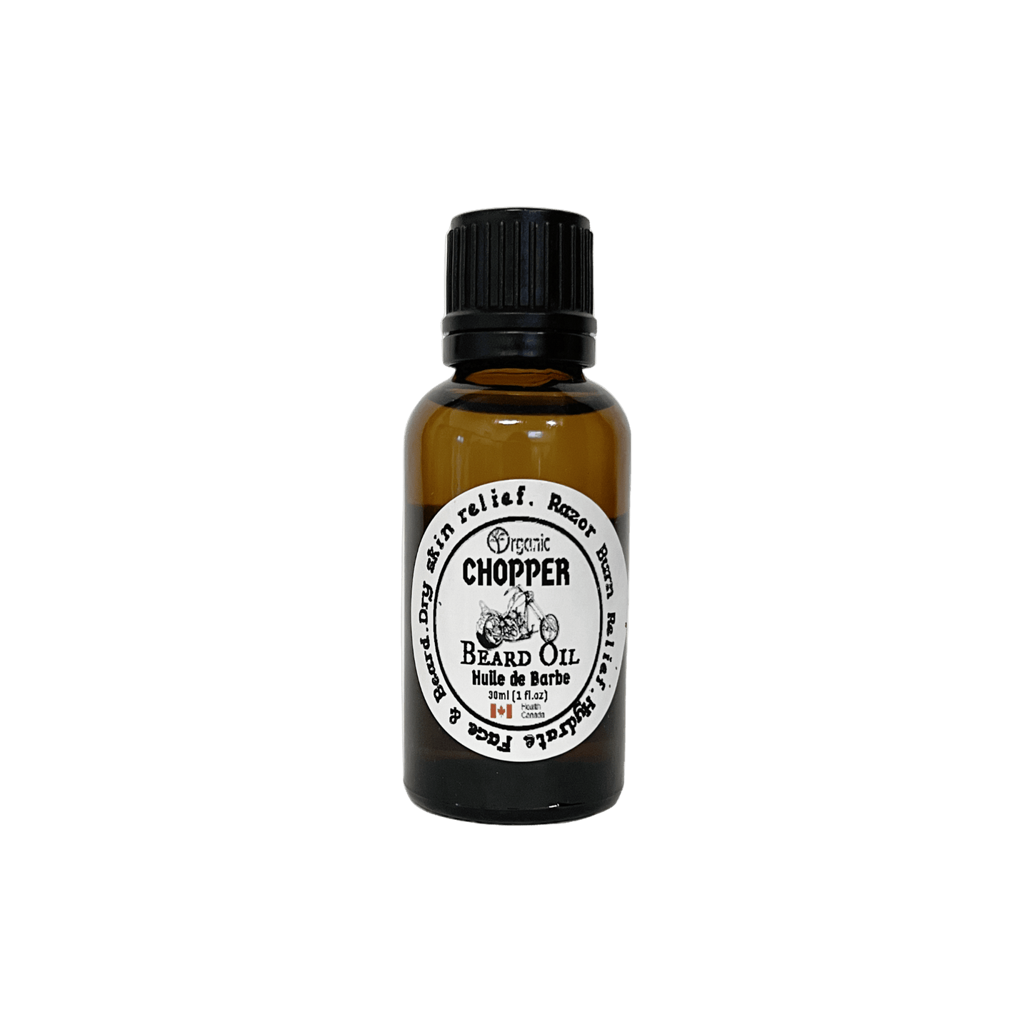 Chopper Beard Oil - aroma of camping by the fire in the woods. - Organic Body Shop