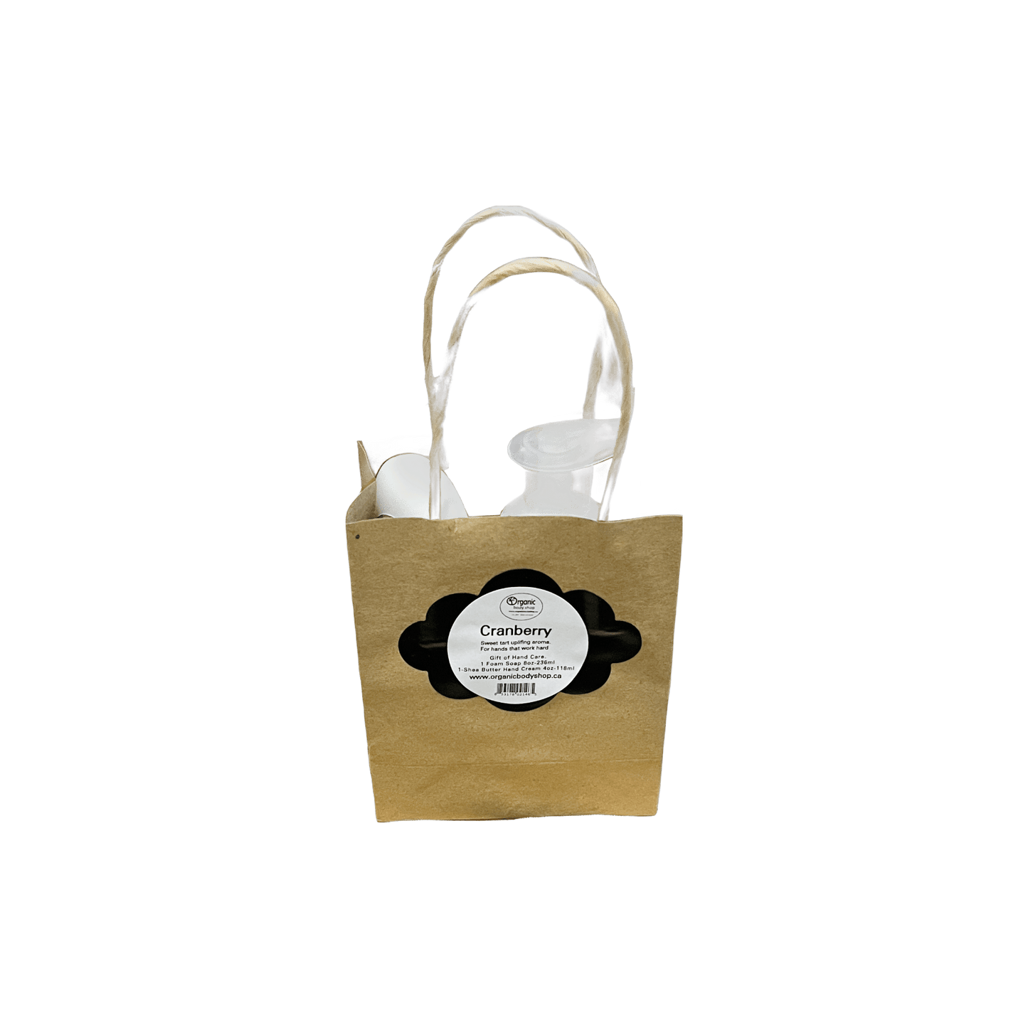 Cranberry Foam Soap + Hand cream gift - Organic Body Shop