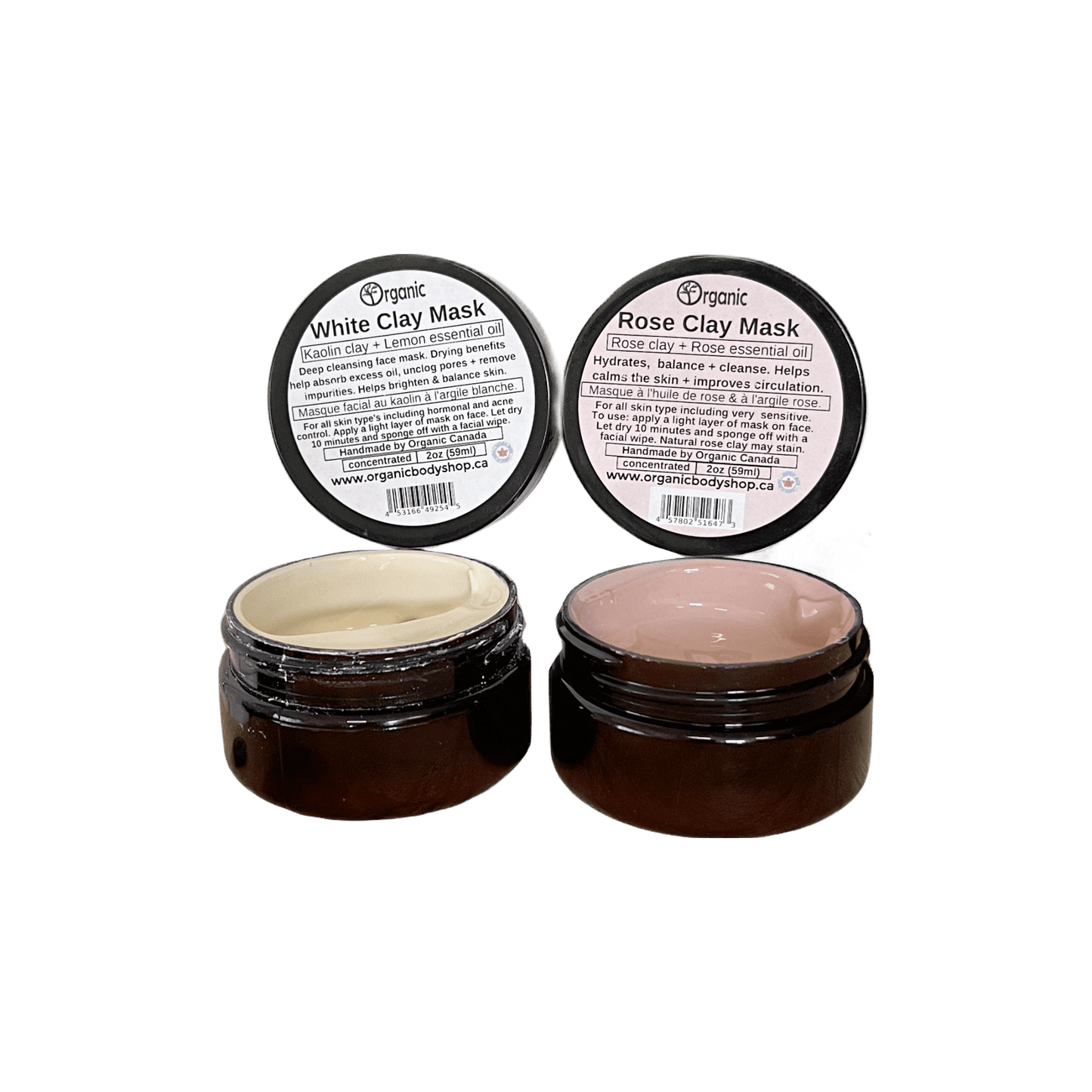 Detox Clay Mask 2oz - Organic Body Shop