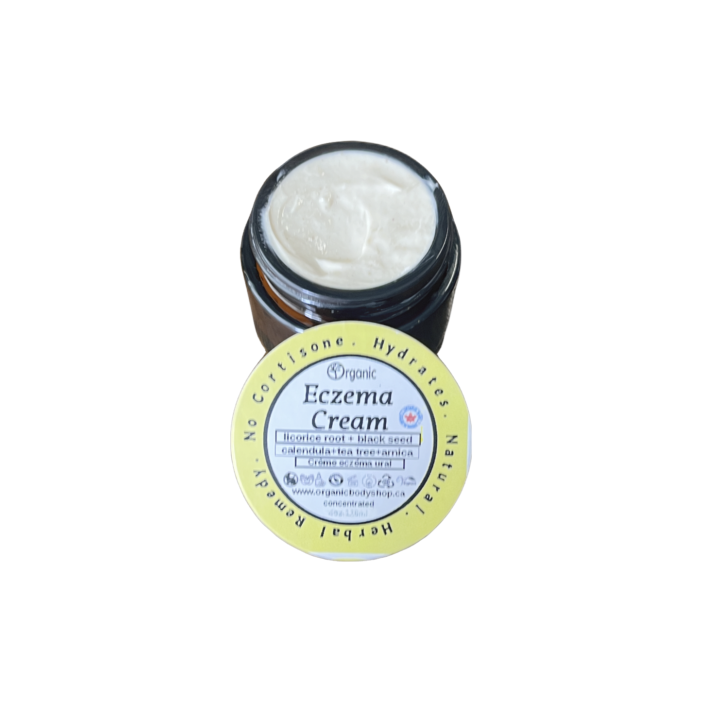 Crème pour l'eczéma. Remède naturel à base de plantes. Format voyage 30 ml