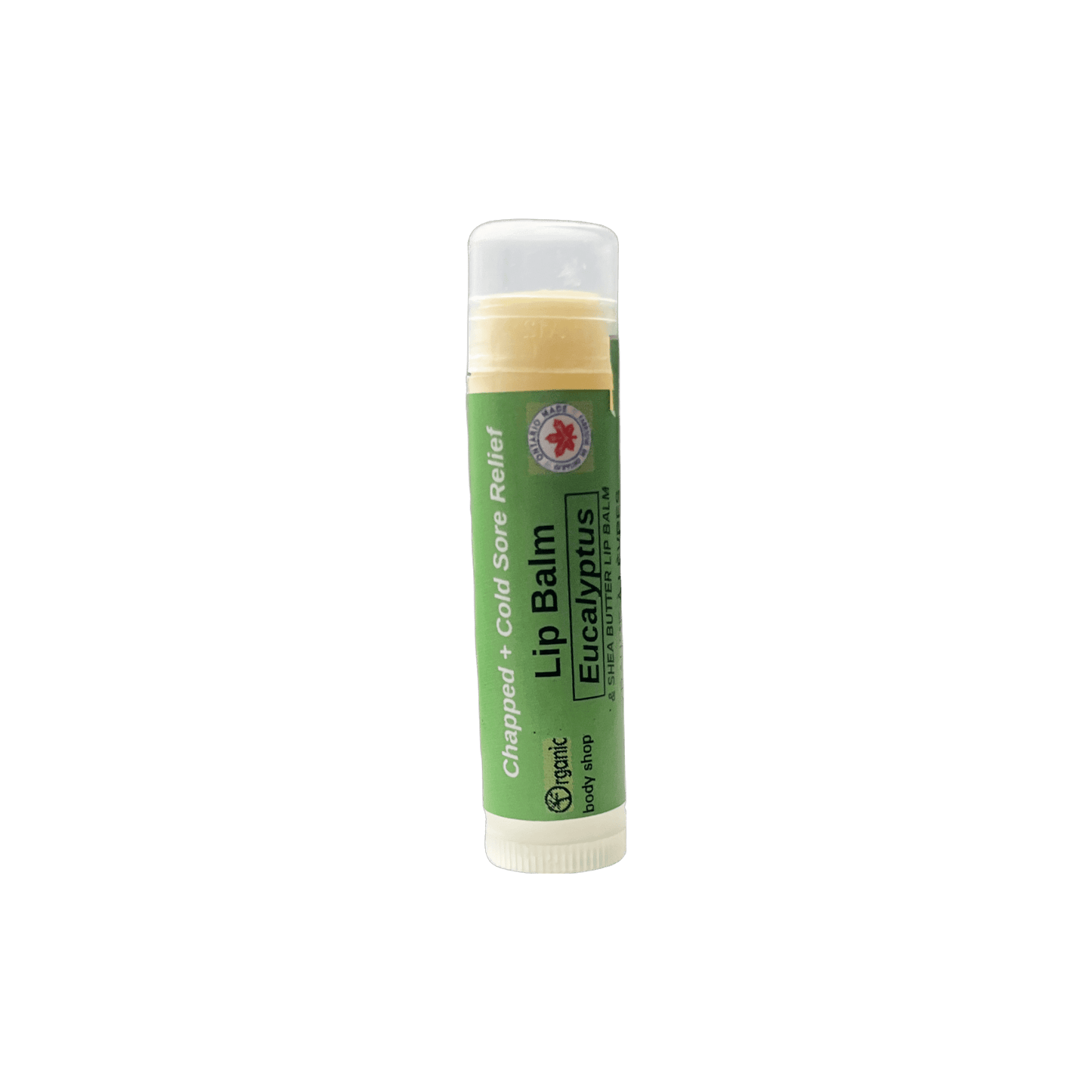 Eucalyptus Lip Balm. chapped+ cold sores. - Organic Body Shop