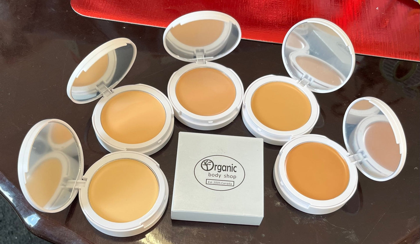 Foundation Cream. Vegan. Warm Tan.05 - Organic Body Shop