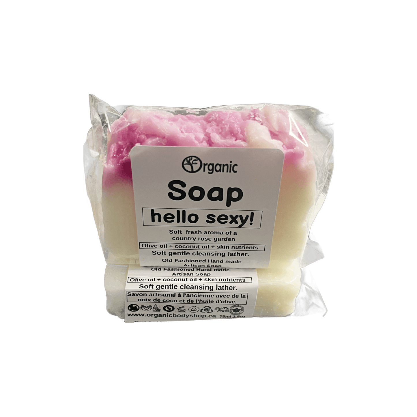 Hello Sexy! Artisan Soap bar 90ml - Organic Body Shop