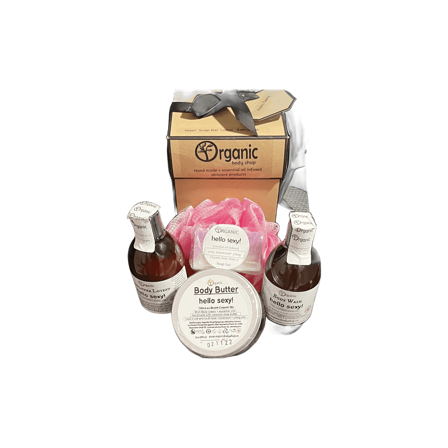 Hello Sexy! gift the alluring aroma of rose and warm spice. - Organic Body Shop