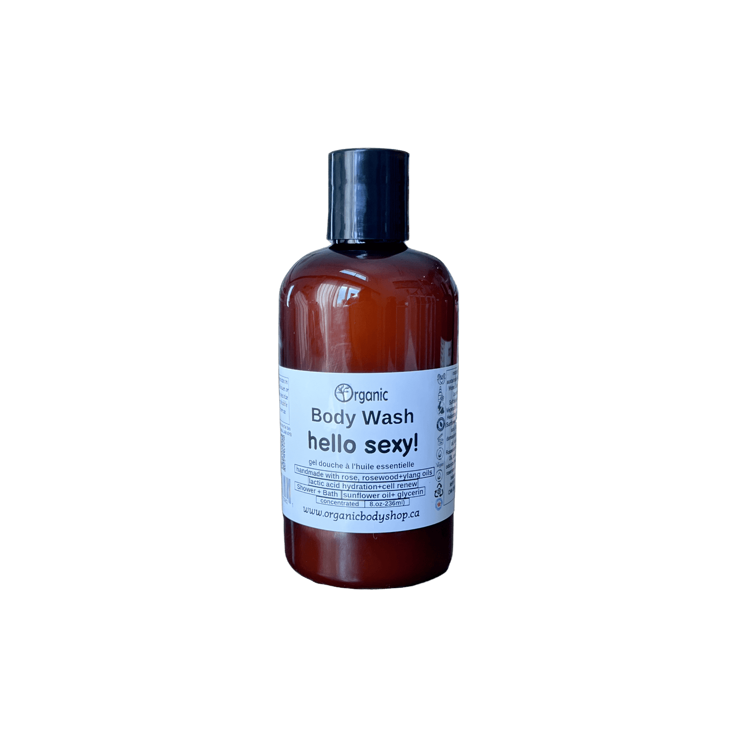 Hello Sexy! Wash. Alluring rose spice adventure. - Organic Body Shop