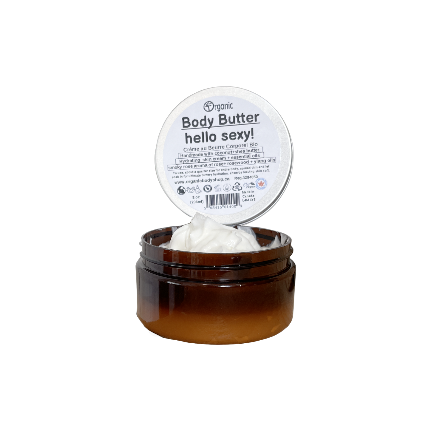 Body Butter.hello sexy! Organic 8oz